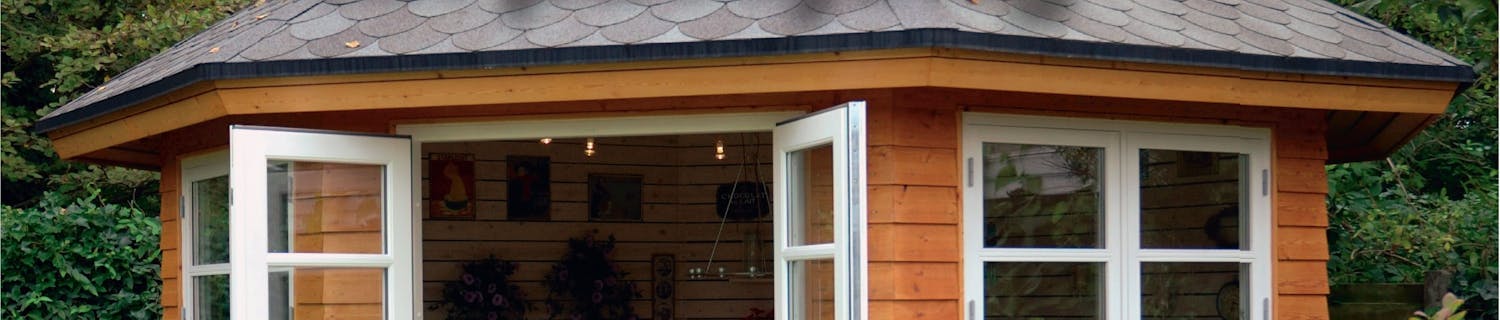 Solterrassen blev en fin paviljong